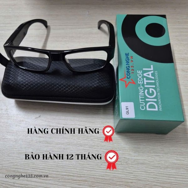 Hộp đóng gói sản phẩm, camera nguỵ trang Kính Mắt GL91