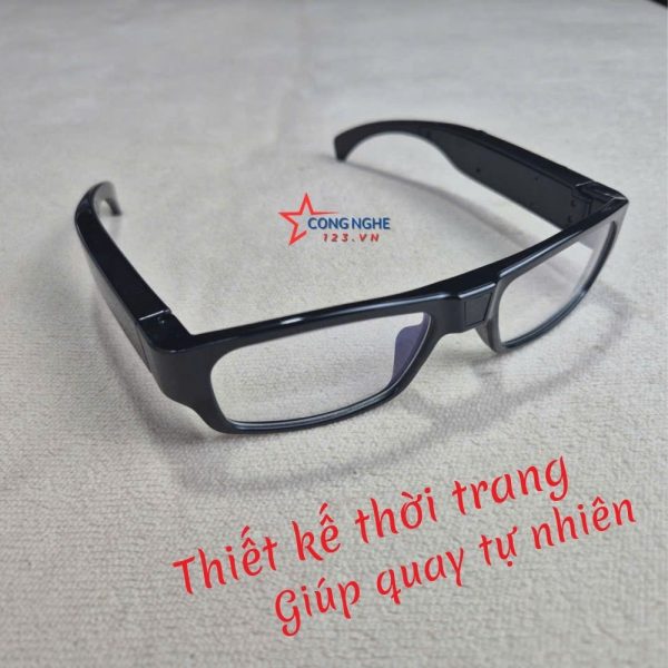Camera kính mắt GL 91, thiết kế thời trang, kết hợp quay video đảm bảo sự tự nhiên trong suốt quá trình