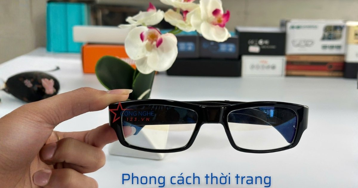 Camera Kính Mắt GS06, thiết kế thời trang, phù hợp cả nam và nữ