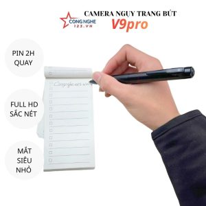 Camera nguỵ trang bút viết V9pro, hàng mới nhất chất lượng cao