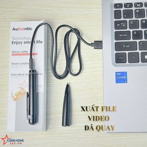 Camera bút V9pro xuất video quay được ra máy tính qua dây cáp sạc