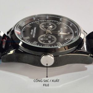 Nắp bịt cổng sạc và xuất file của đồng hồ đeo tay S6